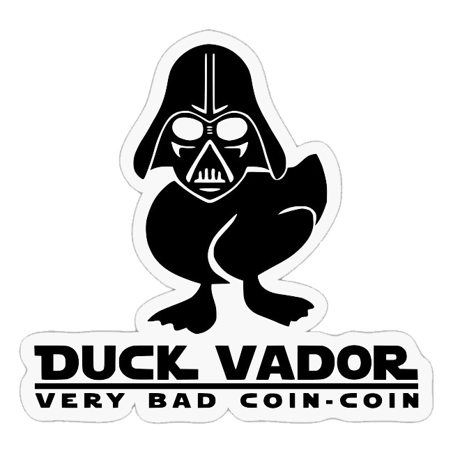 Sticker Duck Vador